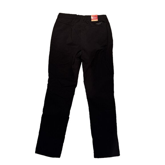 Storm Pack Windproof Pants Microfleece Lined Thermal Snow Ski Black Size Medium - Picture 2 of 6